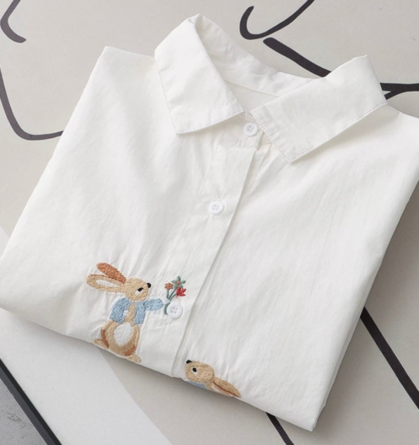 Women Rabbit Shirt