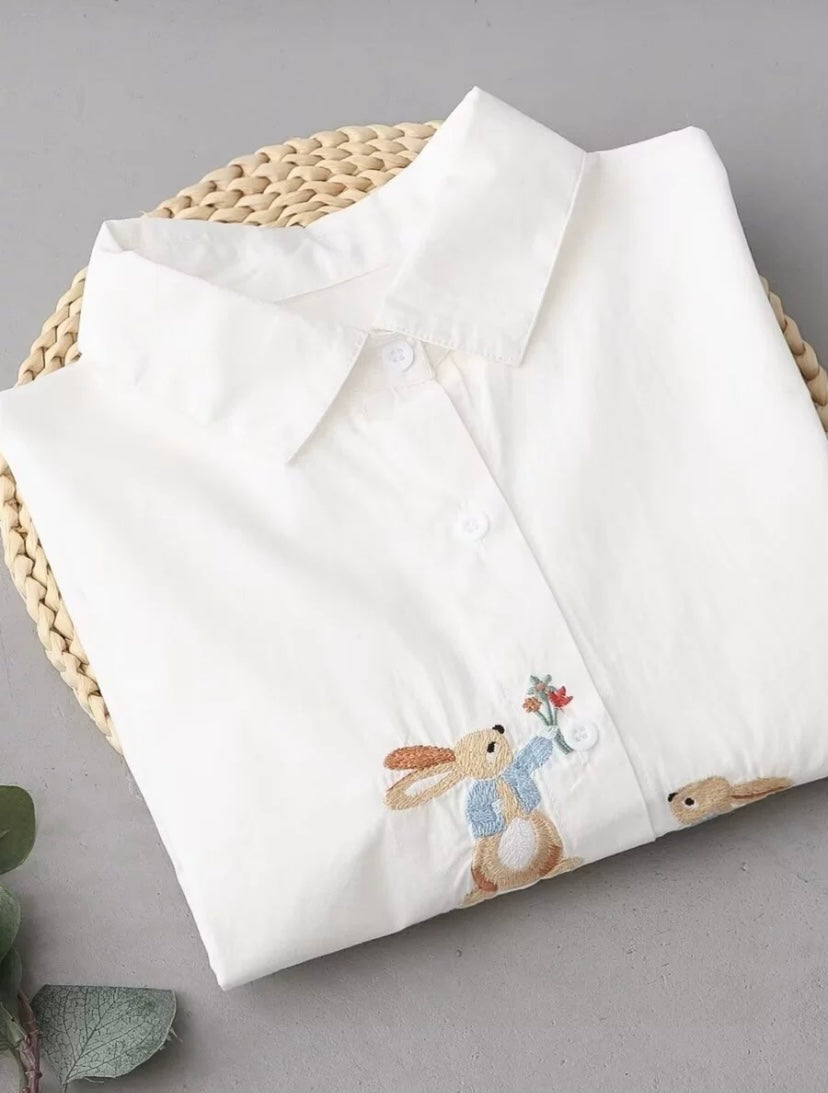 Women Rabbit Shirt