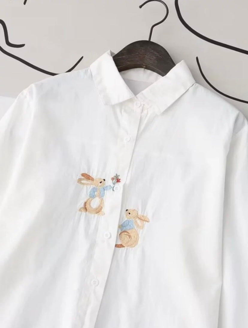 Women Rabbit Shirt